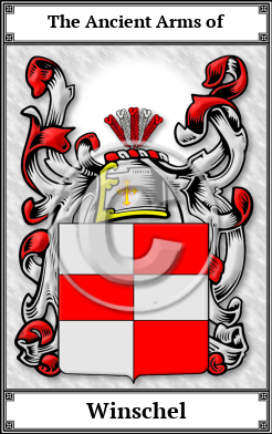 Winschel Family Crest Download (JPG)  Book Plated - 150 DPI