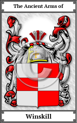 Winskill Family Crest Download (JPG)  Book Plated - 150 DPI