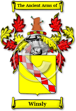 Winsly Family Crest Download (JPG) Legacy Series - 600 DPI