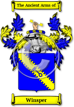 Winsper Family Crest Download (JPG) Legacy Series - 600 DPI