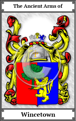 Wincetown Family Crest Download (JPG) Book Plated - 600 DPI