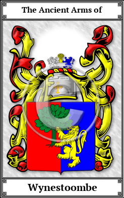 Wynestoombe Family Crest Download (JPG)  Book Plated - 150 DPI