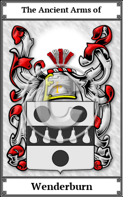 Wenderburn Family Crest Download (JPG)  Book Plated - 150 DPI