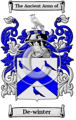 De-winter Family Crest Download (JPG) Heritage Series - 300 DPI
