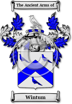 Wintum Family Crest Download (JPG) Legacy Series - 600 DPI