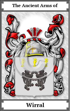 Wirral Family Crest Download (JPG)  Book Plated - 150 DPI