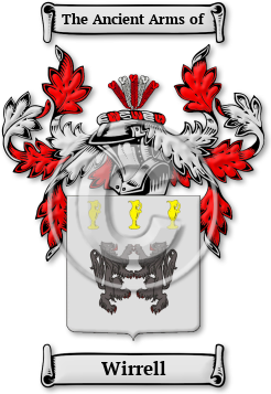 Wirrell Family Crest Download (jpg) Legacy Series - 150 DPI