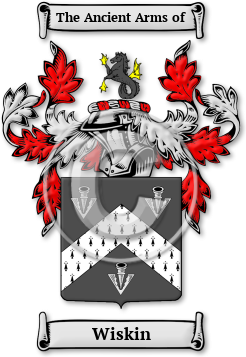 Wiskin Family Crest Download (jpg) Legacy Series - 150 DPI