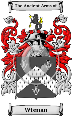 Wisman Family Crest/Coat of Arms