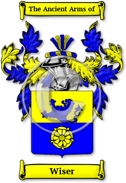 Wiser Family Crest Download (JPG) Legacy Series - 300 DPI