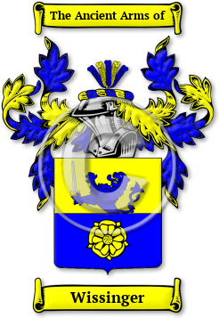 Wissinger Family Crest Download (jpg) Legacy Series - 150 DPI