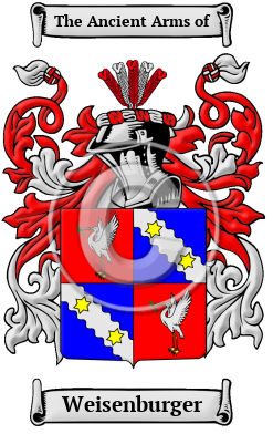 Weisenburger Family Crest/Coat of Arms