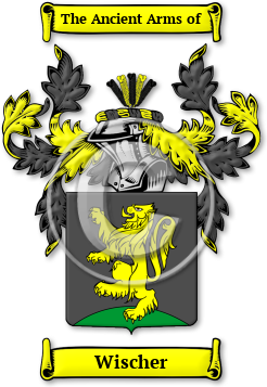 Wischer Family Crest Download (jpg) Legacy Series - 150 DPI