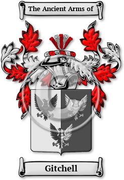 Gitchell Family Crest Download (jpg) Legacy Series - 150 DPI