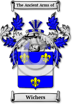 Wichers Family Crest Download (jpg) Legacy Series - 150 DPI