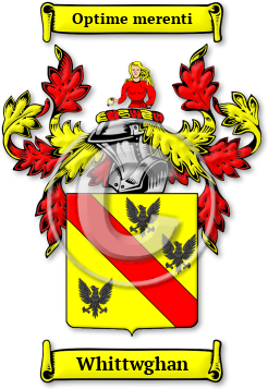 Whittwghan Family Crest Download (jpg) Legacy Series - 150 DPI