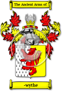 -wythe Family Crest Download (jpg) Legacy Series - 150 DPI