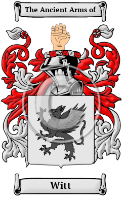 Witt Family Crest Download (JPG) Heritage Series - 600 DPI