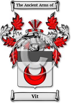 Vit Family Crest Download (jpg) Legacy Series - 150 DPI