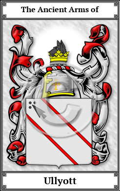 Ullyott Family Crest Download (JPG)  Book Plated - 150 DPI