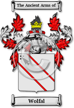 Wolfal Family Crest Download (JPG) Legacy Series - 600 DPI