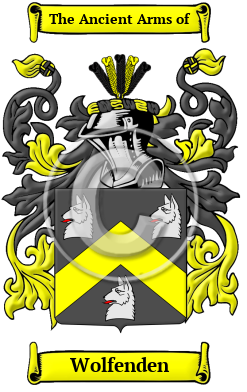 Wolfenden Family Crest/Coat of Arms