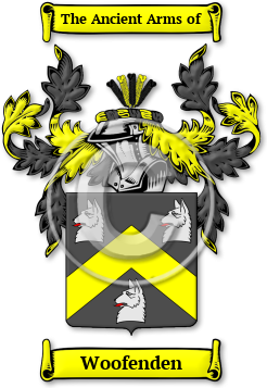 Woofenden Family Crest Download (jpg) Legacy Series - 150 DPI