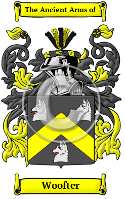 Woofter Family Crest/Coat of Arms