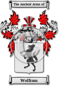 Wolfram Family Crest Download (JPG) Legacy Series - 300 DPI