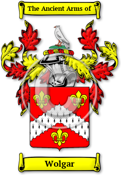 Wolgar Family Crest Download (jpg) Legacy Series - 150 DPI