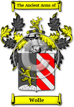 Wolle Family Crest Download (jpg) Legacy Series - 150 DPI