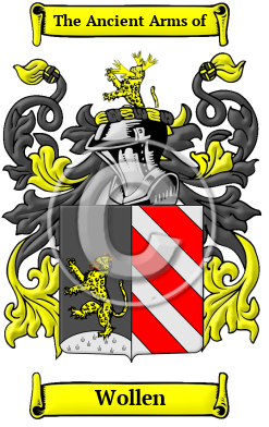 Wollen Family Crest Download (JPG) Heritage Series - 600 DPI