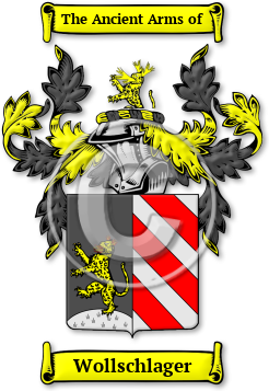 Wollschlager Family Crest Download (jpg) Legacy Series - 150 DPI