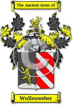 Wullenweber Family Crest Download (jpg) Legacy Series - 150 DPI