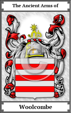 Woolcombe Family Crest Download (JPG)  Book Plated - 150 DPI