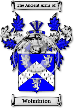 Wolminton Family Crest Download (jpg) Legacy Series - 150 DPI