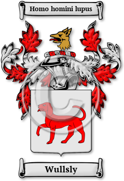 Wullsly Family Crest Download (JPG) Legacy Series - 600 DPI