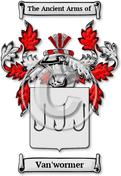 Van'wormer Family Crest Download (jpg) Legacy Series - 150 DPI