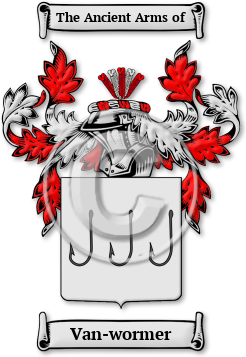 Van-wormer Family Crest Download (jpg) Legacy Series - 150 DPI