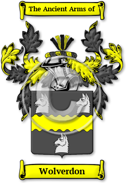 Wolverdon Family Crest Download (jpg) Legacy Series - 150 DPI