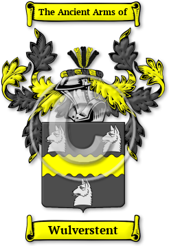 Wulverstent Family Crest Download (jpg) Legacy Series - 150 DPI