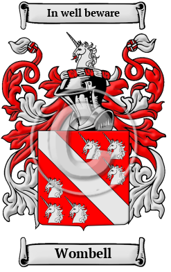 Wombell Family Crest/Coat of Arms