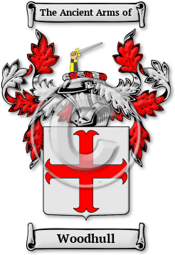 Woodhull Family Crest Download (jpg) Legacy Series - 150 DPI