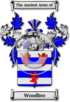 Woodbro Family Crest Download (jpg) Legacy Series - 150 DPI
