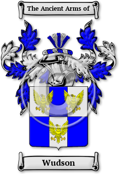 Wudson Family Crest Download (jpg) Legacy Series - 150 DPI