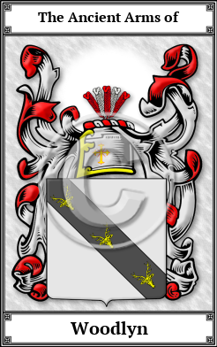 Woodlyn Family Crest Download (JPG)  Book Plated - 150 DPI