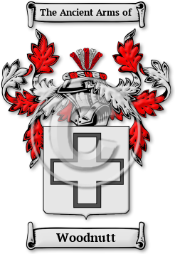 Woodnutt Family Crest Download (JPG) Legacy Series - 600 DPI