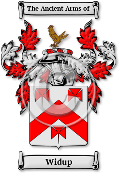 Widup Family Crest Download (jpg) Legacy Series - 150 DPI