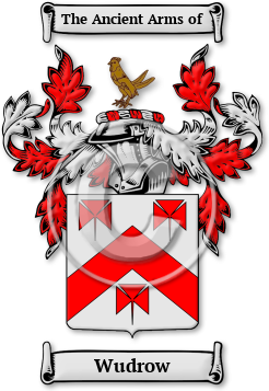 Wudrow Family Crest Download (jpg) Legacy Series - 150 DPI