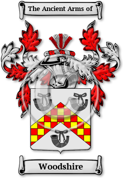 Woodshire Family Crest Download (jpg) Legacy Series - 150 DPI